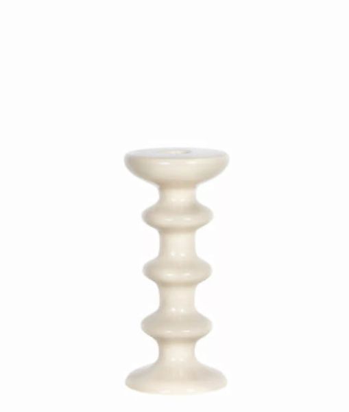 Kerzenleuchter Slave keramik weiß / Keramik - H 20 cm - Maison Sarah Lavoin günstig online kaufen