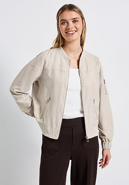 STREET ONE Blouson aus satinierter Viskose günstig online kaufen