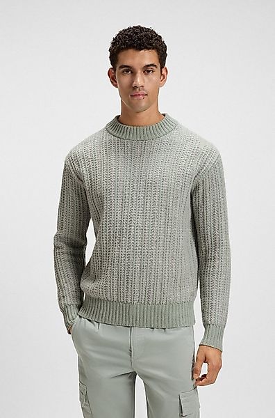 BOSS ORANGE Strickpullover Avac mit gesticktem BOSS Logo günstig online kaufen