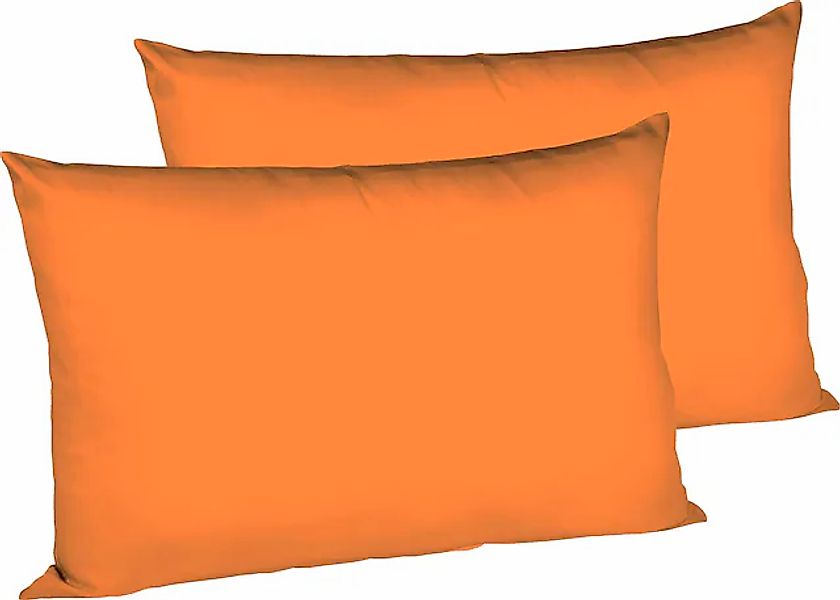 fleuresse Kissenbezug »Colours Mako Satin, 100% Baumwolle, mit Reißverschlu günstig online kaufen