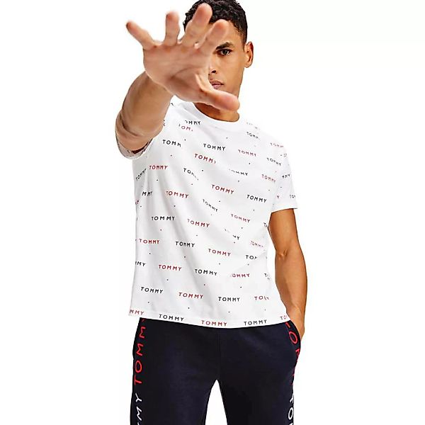 Tommy Hilfiger Underwear Crew Print T-shirt S White günstig online kaufen