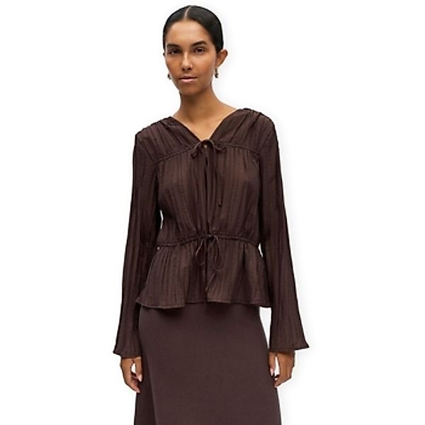 Object  Blusen Top Brea Re - Seal Brown günstig online kaufen