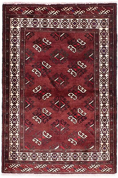 morgenland Orientteppich »Belutsch - 145 x 102 cm - dunkelrot«, rechteckig günstig online kaufen