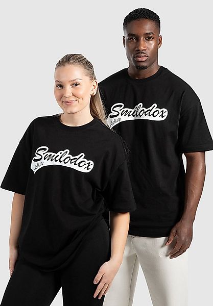 Smilodox T-Shirt Macey Unisex, Oversize Shirt mit Rundhals & Print auf der günstig online kaufen