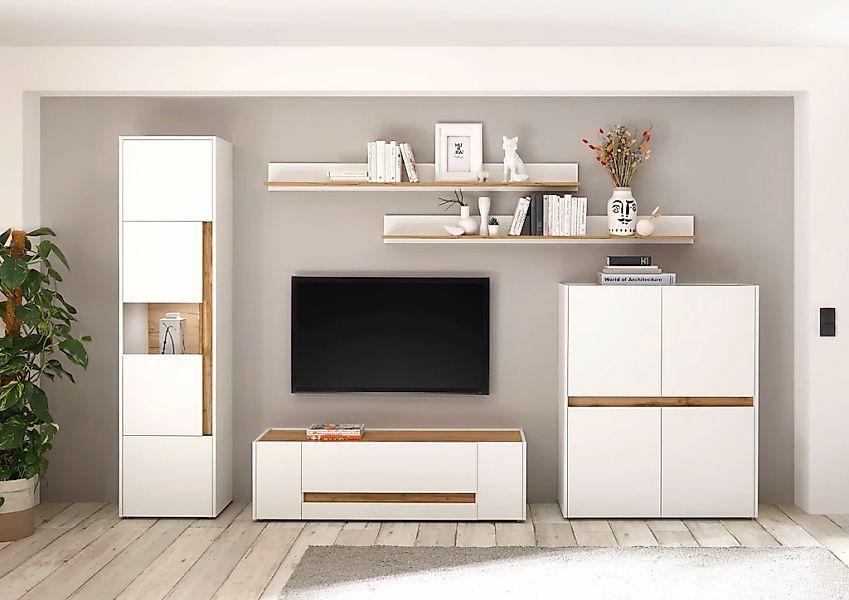 Home affaire Wohnwand "City/Giron" Set, 5 Stk. tlg. günstig online kaufen