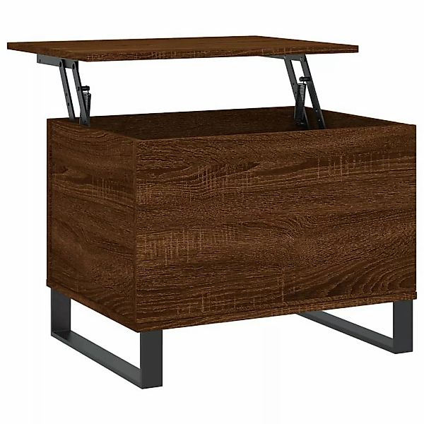 vidaXL Couchtisch Braun Eichen-Optik 60x44,5x45 cm Holzwerkstoff Modell 5 günstig online kaufen