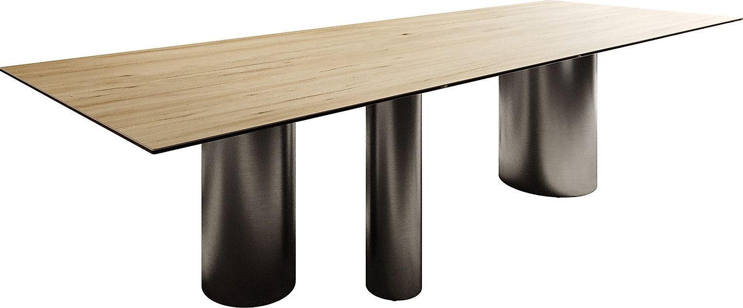 DELIFE Esstisch Edge, Keramik Laminam® Sabbia günstig online kaufen