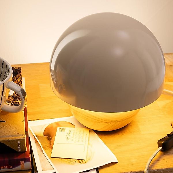 Brilliant Tischleuchte Nalam, ohne Leuchtmittel, Pilz-Tischleuchte, Ø 20 cm günstig online kaufen