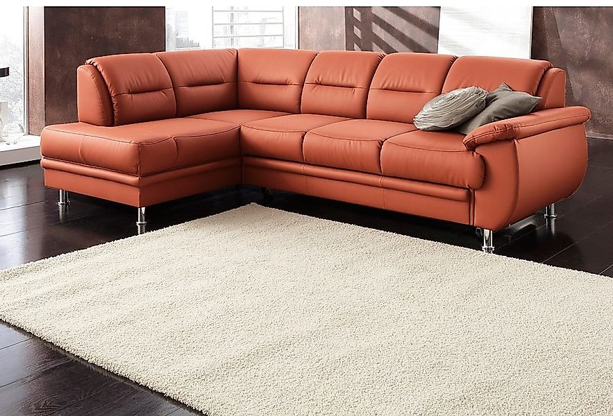 sit&more Ecksofa "Mailand L-Form", wahlweise mit Bettfunktion günstig online kaufen