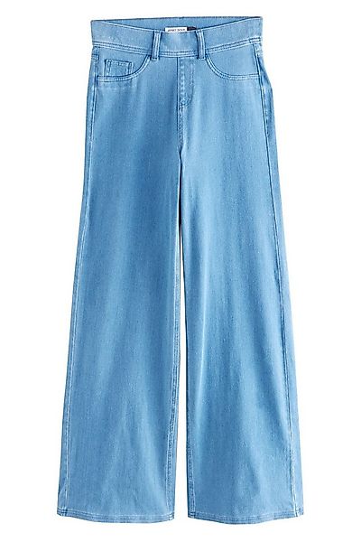 Next Weite Jeans Denim-Leggings aus Jersey mit weitem Bein (1-tlg) günstig online kaufen