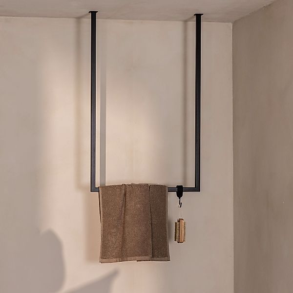 Metallbude Handtuchhalter TENSI, aus Metall, Deckenmontage, günstig online kaufen