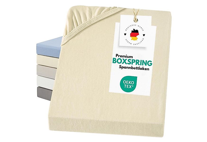 Carpe Sonno Spannbettlaken Boxspringbett Baumwolle 90x200 100x200 140x200 1 günstig online kaufen