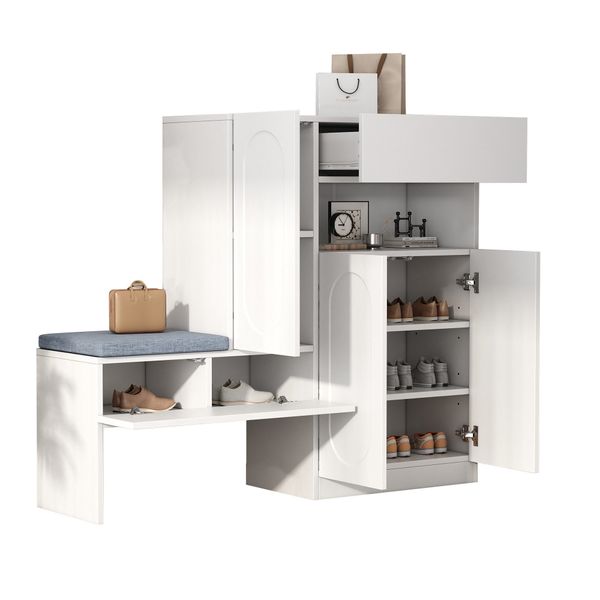 OKWISH Schuhschrank Moderne Kommode Schuhschrank (Modischer günstig online kaufen