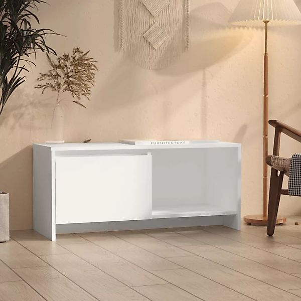 vidaXL TV-Schrank TV-Schrank Weiß 90x35x40 cm günstig online kaufen