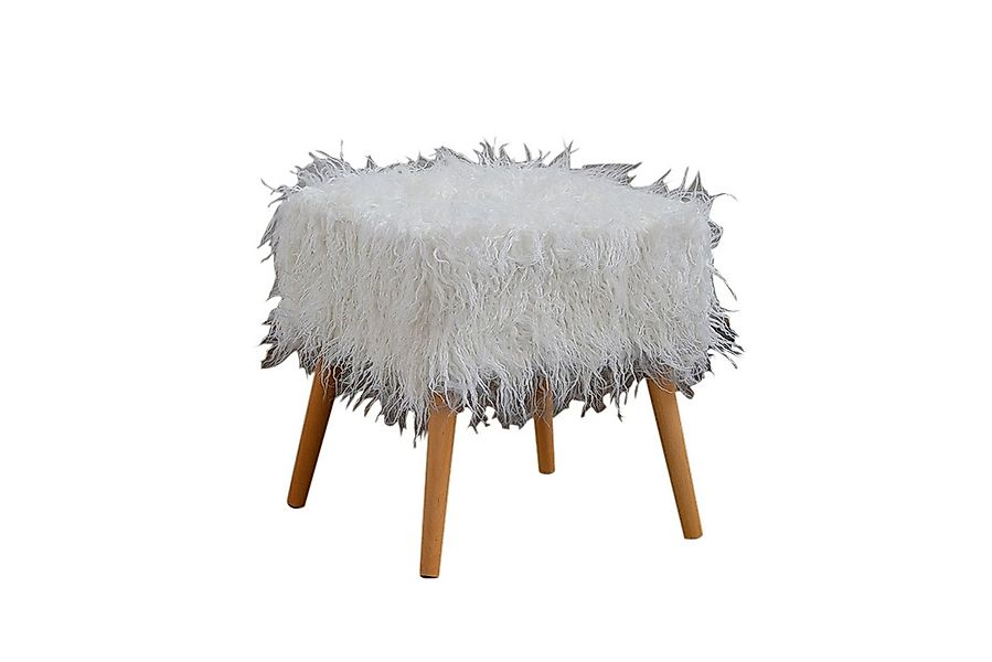 KAWOLA Hocker FYNN, Fell Fellhocker verschiedene Farben günstig online kaufen