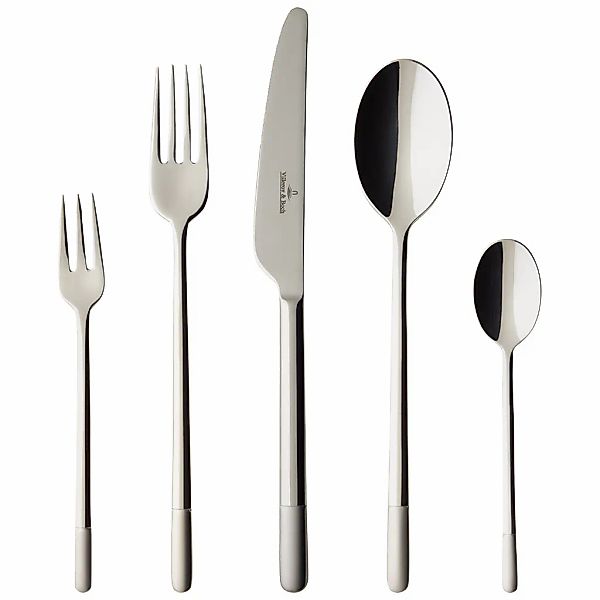 Villeroy & Boch Besteck-Set "Tafelbesteck Ella 30er Set silber" günstig online kaufen