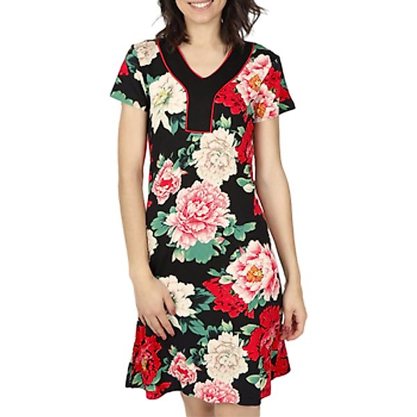 Admas  Kleider Sommerkleid mit kurzen Ärmeln Nightflowers günstig online kaufen