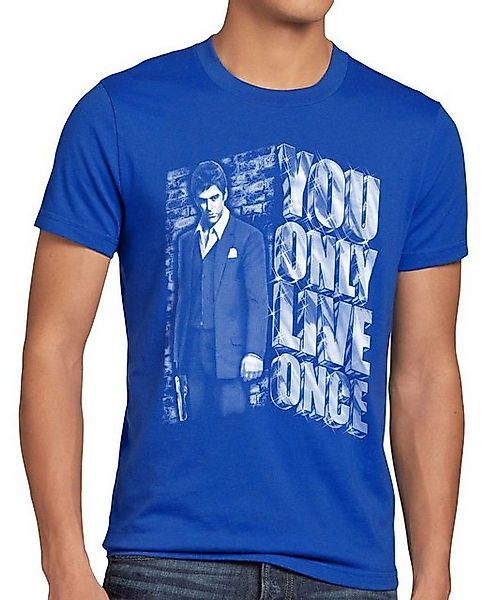 style3 T-Shirt Scarface tony pacino kokain gangster pablo escobar montana f günstig online kaufen