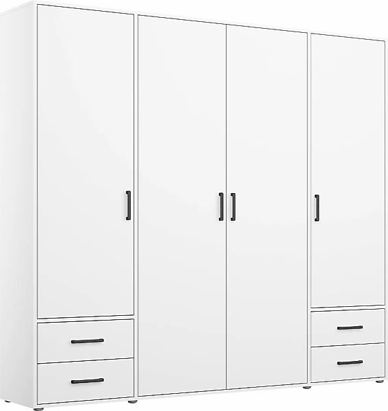 rauch Drehtürenschrank "Voyager, Kleiderschrank mit Außenschubkästen, Garde günstig online kaufen