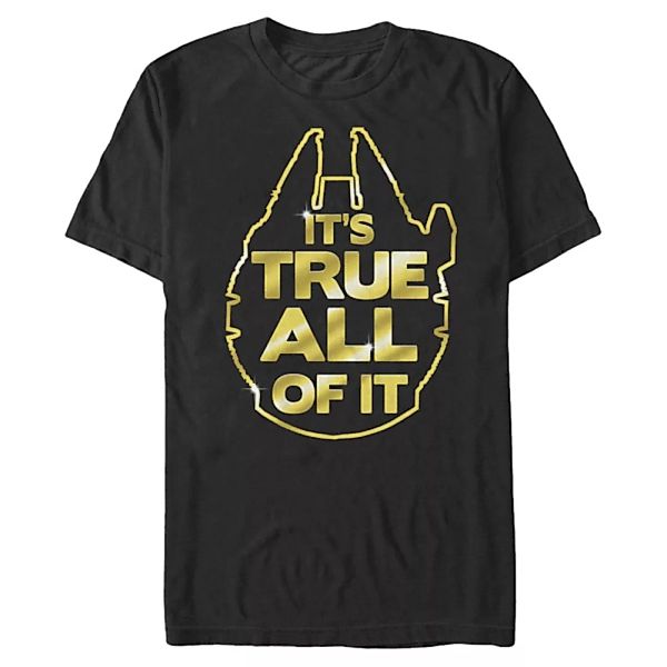 Star Wars - The Force Awakens - Millennium Falcon Golden Truth - Männer T-S günstig online kaufen
