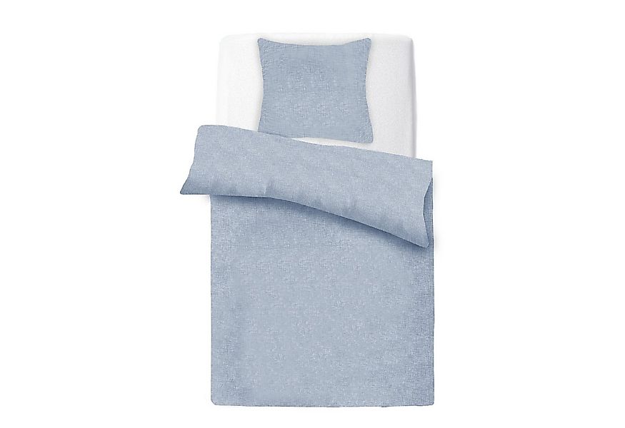 Bestlivings Bettbezug "Schnelltrocknender" Micro-Melange Bezug 135x200cm + günstig online kaufen