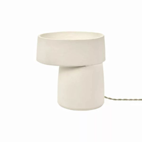 Tischleuchte Romé keramik weiß / H 23,5 cm - Serax - Weiß günstig online kaufen