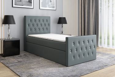 A&J MöbelLand GmbH Boxspringbett Einzelbett LILI günstig online kaufen