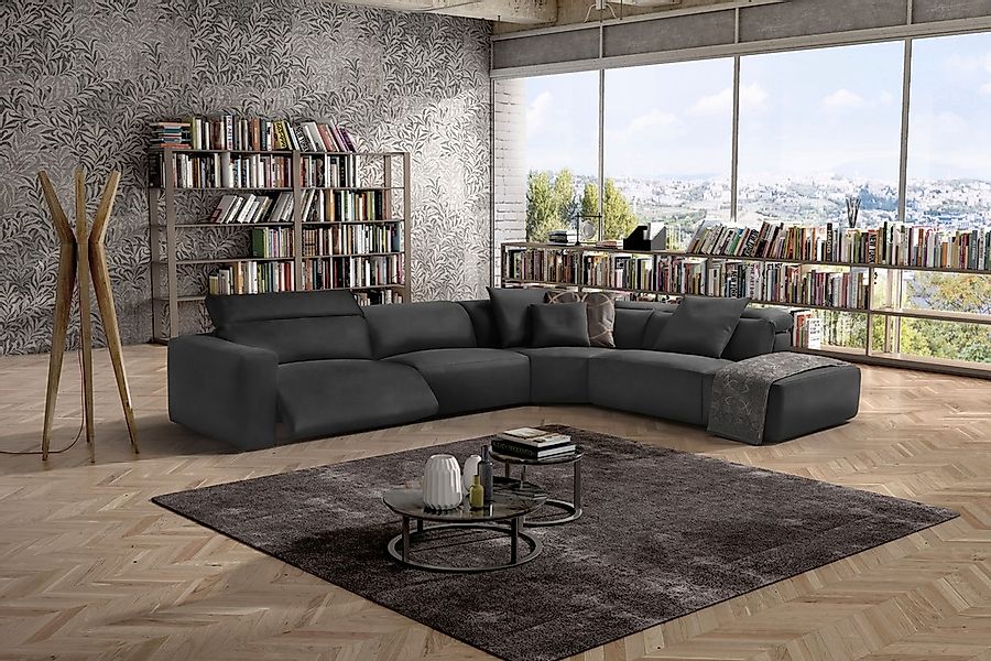 Egoitaliano Ecksofa "Beverly, extravangantes Designsofa mit erstklassigem S günstig online kaufen