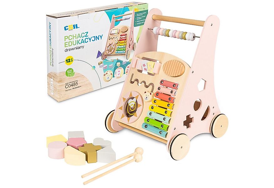COIL Babywalker Lauflernwagen 3in1, Kinderwagen aus Holz, Lernspielzeug, ab günstig online kaufen
