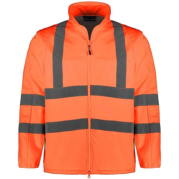 Abraxas Funktionale Warnschutzjacke mit abtrennbaren Ärmeln Farbe orange Gr günstig online kaufen