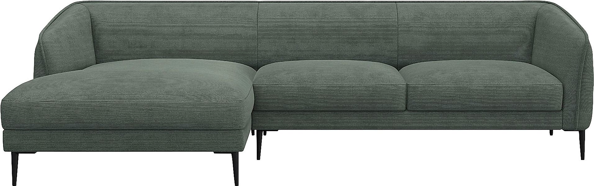 FLEXLUX Ecksofa »Belle Designsofa, L-Form, B/T 288/149 cm«, Skandinavisches günstig online kaufen