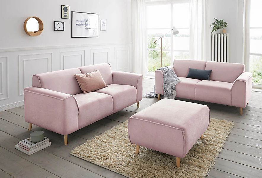 andas 2-Sitzer "Janek Scandic Design, elegant und zeitlos" mit Federkern un günstig online kaufen