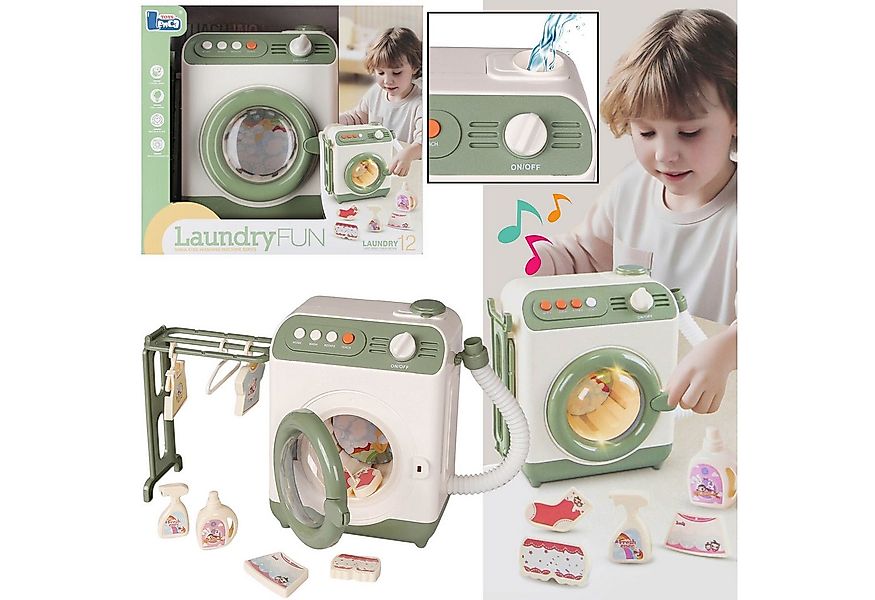Sarcia.eu Spielküche Interaktive Waschmaschine mit Licht & Sound, beweglich günstig online kaufen