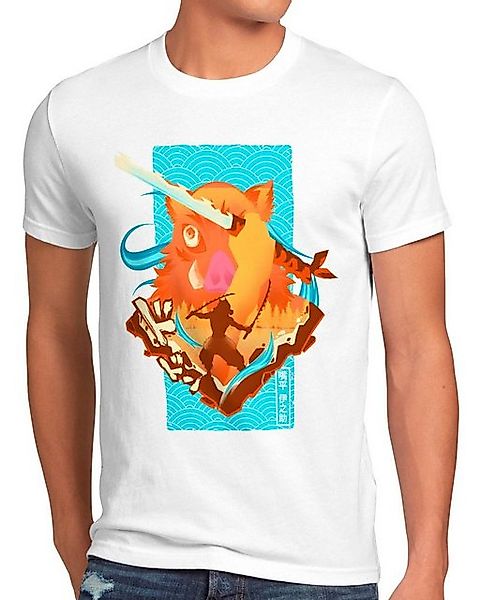 style3 T-Shirt Eternal Boar demon slayer anime japan manga cosplay günstig online kaufen