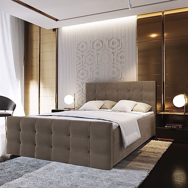 Masseno Boxspringbett AMON 160x200 cm mit günstig online kaufen