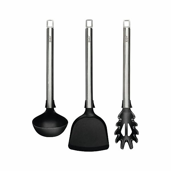 Käfer Kochbesteck-Set "Käfer Edelstahl Küchenhelfer" 3-tlg. Set aus Edelsta günstig online kaufen