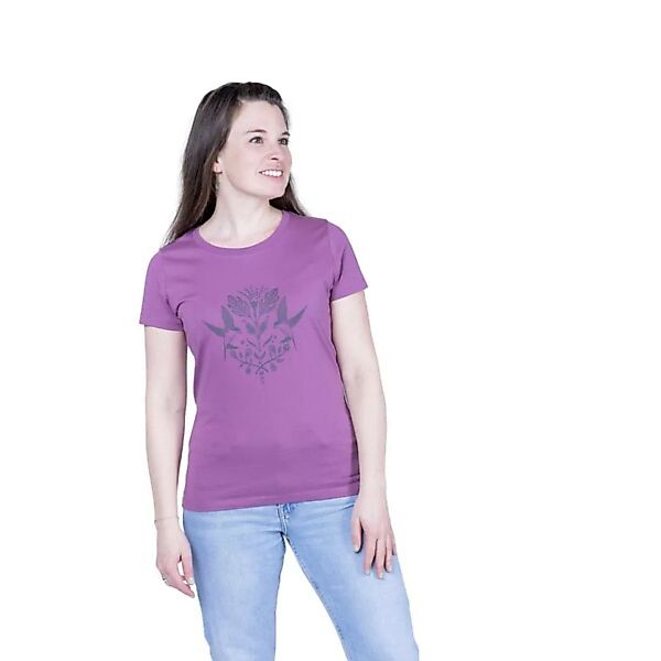 Damen T- Shirt "Elbirds" In Mauve günstig online kaufen
