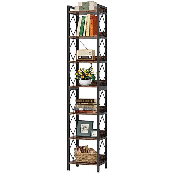 Tribesigns Bücherregal Eckregal, 200 cm extra günstig online kaufen