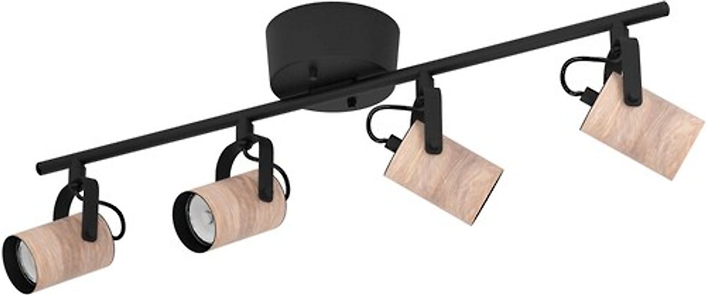 EGLO Deckenspot »CAYUCA« GU10 1 Stk. Deckenspot in schwarz aus Stahl - inkl günstig online kaufen