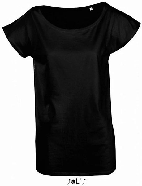 SOLS Rundhalsshirt Damen T-Shirt Marylin / Weiter Halsausschnitt günstig online kaufen