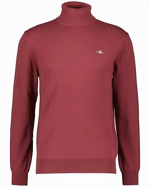 Gant Strickpullover Herren Rollkragenpullover mit Wolle (1-tlg) günstig online kaufen