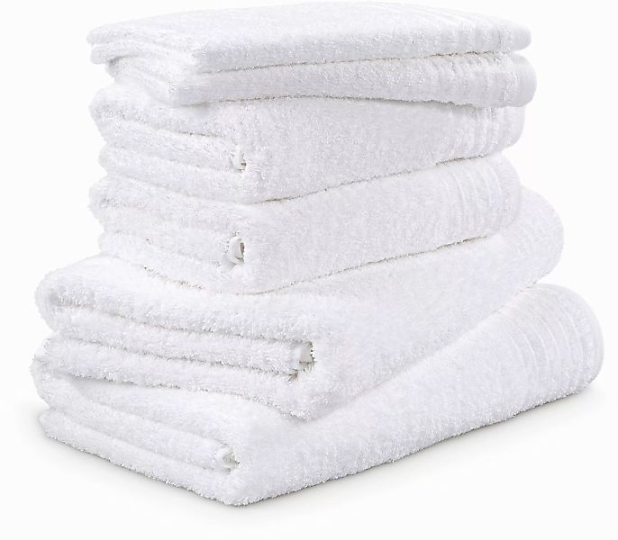 Möve Handtuch Set »New Classic«, Set, 6 tlg., Walkfrottier, 2x Gäste-, 2x H günstig online kaufen