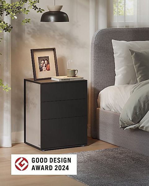 VASAGLE Nachttisch (2-St), werkzeuglose Montage,Beistelltisch,Nachtschrank günstig online kaufen