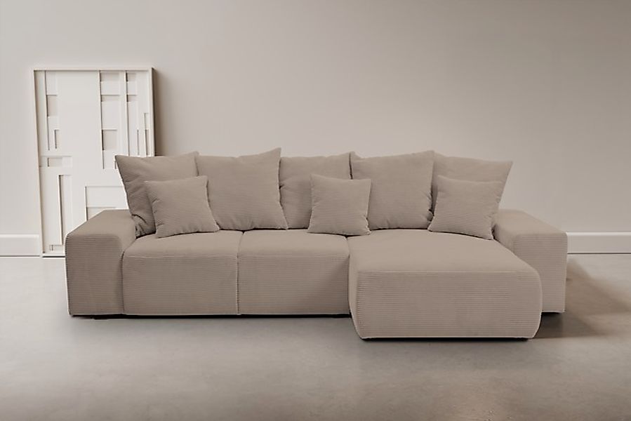 WERK2 Ecksofa »Riwa, modernes Sofa zum Kuscheln und Entspannen, Breite 300c günstig online kaufen