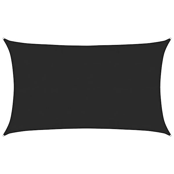 vidaXL Sonnensegel 160 g/m² Schwarz 5x8 m HDPE 311743 günstig online kaufen