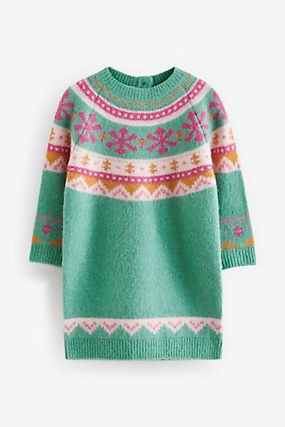 Next Strickkleid Pulloverkleid mit Norwegermuster (1-tlg) günstig online kaufen
