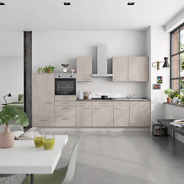 nobilia Küchenzeile ""Riva I"" vormontiert, Ausrichtung wählbar, Breite 330 günstig online kaufen