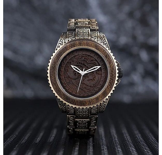 Holztick Bavaria Quarzuhr Odin ODIN, Used look Uhr im Wikinger Style aus Mo günstig online kaufen