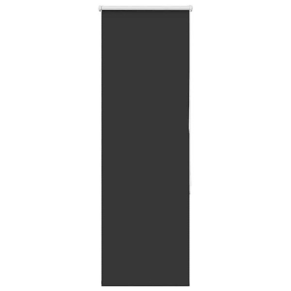 Rollo Verdunkelungsrollo Schwarz 40x175 cm Stoffbreite günstig online kaufen