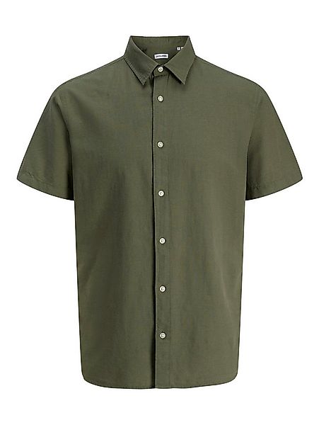 Jack & Jones PlusSize Kurzarmhemd JJEBREEZE LINEN BLEND SHIRT S/S SN PLS mi günstig online kaufen